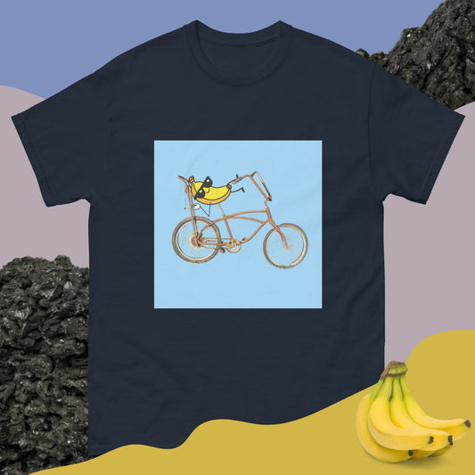Banana Seat Bike - Unisex Tee Navy S t-shirt from Raelfly