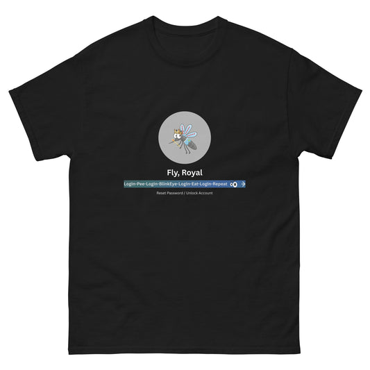 LogIn - Pee - LogIn Tee Black S t-shirt from Raelfly