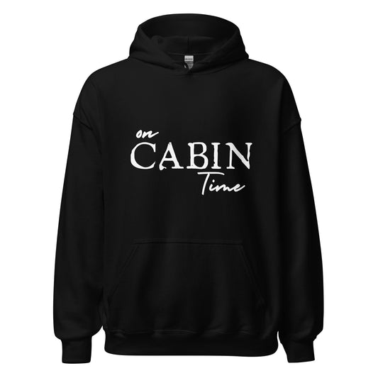 On Cabin Time - Unisex Hoodie Black S t-shirt from Raelfly
