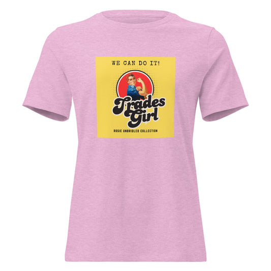 Rosie Unbridled - Women's Fit Tee Heather Prism Lilac S t-shirt from Raelfly