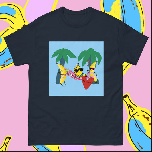 The Original Banana Hammock Unisex Tee Navy S t-shirt from Raelfly