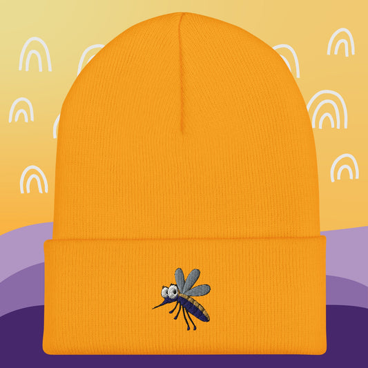 Too Fly - Cuffed Beanie Gold t-shirt from Raelfly